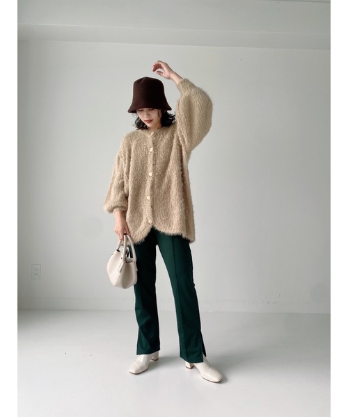 JUMELLE(ジュメロ)の「サイドスリットカラーパンツ(その他パンツ・レディース・ベージュ/レッド/グリーン・SMALL/MEDIUM)」の17枚目の写真