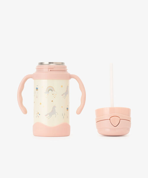 Afternoon Tea（アフタヌーンティー）の「レインボーストロー付きステンレスマグカップ（マグ/哺乳瓶/お食事グッズ・キッズ・ピンク/グリーン・ONE SIZE）」の15枚目の写真