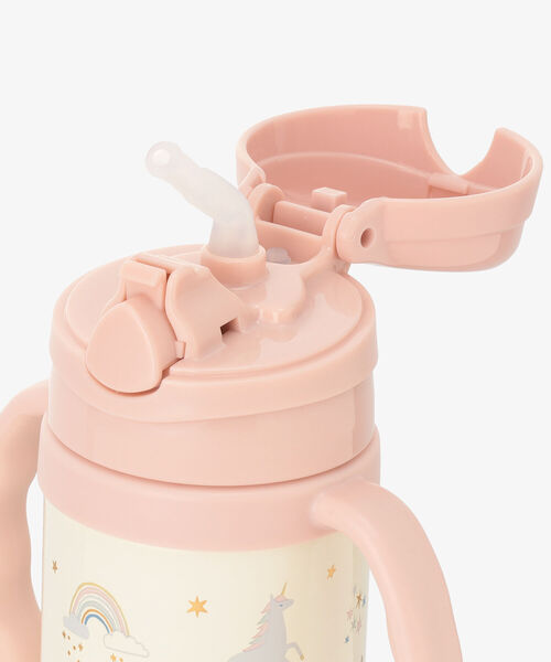 Afternoon Tea（アフタヌーンティー）の「レインボーストロー付きステンレスマグカップ（マグ/哺乳瓶/お食事グッズ・キッズ・ピンク/グリーン・ONE SIZE）」の17枚目の写真