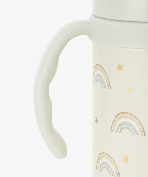 Afternoon Tea（アフタヌーンティー）の「レインボーストロー付きステンレスマグカップ（マグ/哺乳瓶/お食事グッズ・キッズ・ピンク/グリーン・ONE SIZE）」の6枚目の写真