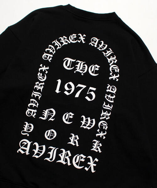 AVIREX(アヴィレックス)の「【直営店限定】クルーネック スウェット / CREW NECK SWEAT AVX Ⅱ / アヴィレックス / AVIREX(スウェット・メンズ・ホワイト/ブラック・MEDIUM/LARGE)」の4枚目の写真