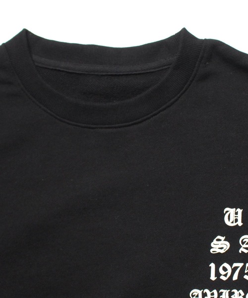 AVIREX(アヴィレックス)の「【直営店限定】クルーネック スウェット / CREW NECK SWEAT AVX Ⅱ / アヴィレックス / AVIREX(スウェット・メンズ・ホワイト/ブラック・MEDIUM/LARGE)」の9枚目の写真