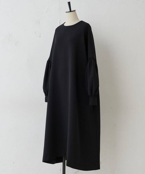BEARDSLEY（ビアズリー）の「シャーリングワンピース（ワンピース・レディース・ブラック・FREE）」の10枚目の写真