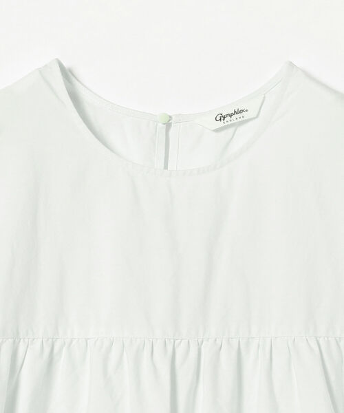 Ray BEAMS（レイビームス）の「GYMPHLEX / ノースリーブ ティアード ドレス（ワンピース・レディース・ネイビー/サックスブルー・14）」の11枚目の写真