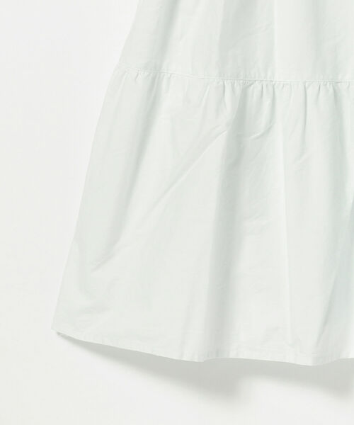 Ray BEAMS（レイビームス）の「GYMPHLEX / ノースリーブ ティアード ドレス（ワンピース・レディース・ネイビー/サックスブルー・14）」の9枚目の写真