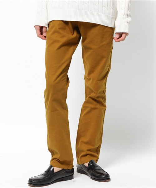 OUTLET（アウトレット）の「【CIAOPANIC TYPY】起毛カルゼストレッチトラウザー（その他パンツ・メンズ・ブラック/ダークブルー/マスタード/ネイビー/ホワイト・LARGE/SMALL/MEDIUM）」の5枚目の写真