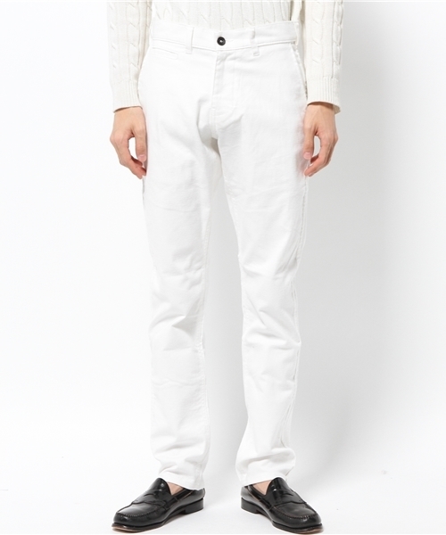 OUTLET（アウトレット）の「【CIAOPANIC TYPY】起毛カルゼストレッチトラウザー（その他パンツ・メンズ・ブラック/ダークブルー/マスタード/ネイビー/ホワイト・LARGE/SMALL/MEDIUM）」の8枚目の写真