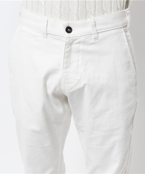 OUTLET（アウトレット）の「【CIAOPANIC TYPY】起毛カルゼストレッチトラウザー（その他パンツ・メンズ・ブラック/ダークブルー/マスタード/ネイビー/ホワイト・LARGE/SMALL/MEDIUM）」の9枚目の写真
