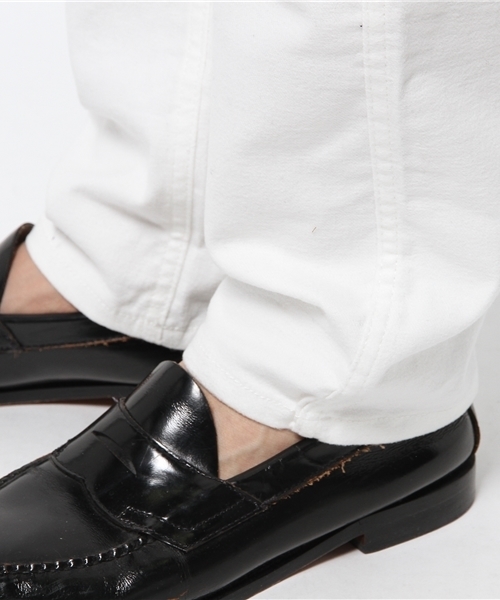 OUTLET（アウトレット）の「【CIAOPANIC TYPY】起毛カルゼストレッチトラウザー（その他パンツ・メンズ・ブラック/ダークブルー/マスタード/ネイビー/ホワイト・LARGE/SMALL/MEDIUM）」の12枚目の写真