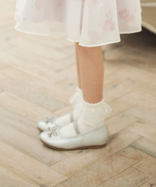 BRANSHES(ブランシェス)の「バレエシューズ(バレエシューズ・キッズ・ブラック/シルバー・16cm/17cm/18cm/19cm/20cm/21cm)」の11枚目の写真