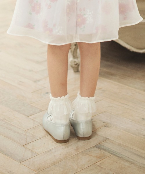 BRANSHES(ブランシェス)の「バレエシューズ(バレエシューズ・キッズ・ブラック/シルバー・16cm/17cm/18cm/19cm/20cm/21cm)」の12枚目の写真