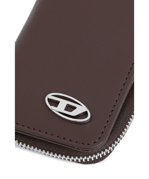 DIESEL ブラックレザー　キーケース　ウォレット　ケース　dロゴ DIESEL - DIESEL キーケース ブラック Dロゴ ディーゼル コイン