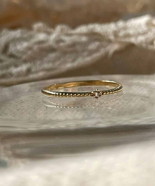 mangata(モンガータ)の「Syrma ring(リング・レディース・ゴールド・11号/9号)」の4枚目の写真