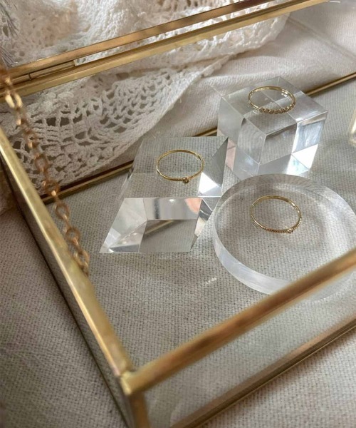 mangata(モンガータ)の「Syrma ring(リング・レディース・ゴールド・11号/9号)」の6枚目の写真