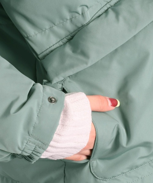 cepo（セポ）の「エアコンダウン 2WAY（ダウンジャケット/コート・レディース・レッド/ブラック/グリーン・S/M）」の8枚目の写真