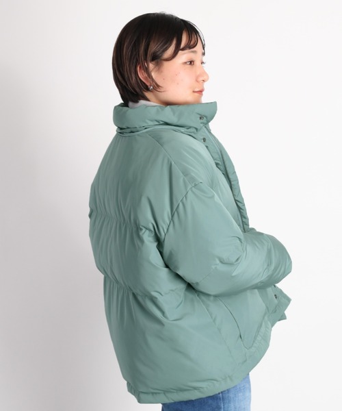 cepo（セポ）の「エアコンダウン 2WAY（ダウンジャケット/コート・レディース・レッド/ブラック/グリーン・S/M）」の7枚目の写真