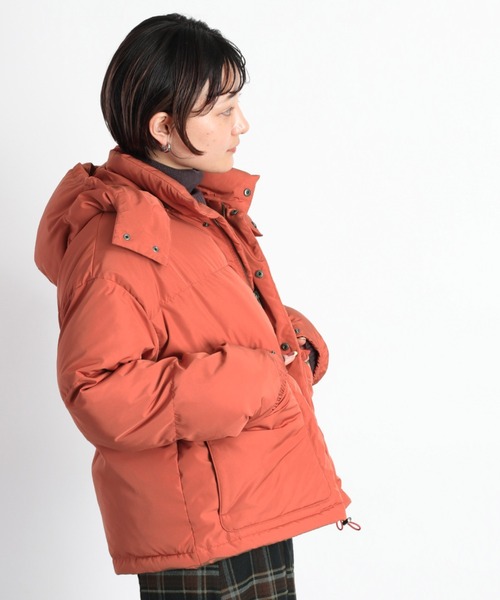 cepo（セポ）の「エアコンダウン 2WAY（ダウンジャケット/コート・レディース・レッド/ブラック/グリーン・S/M）」の6枚目の写真