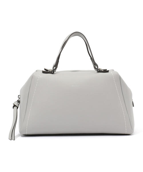 TOMORROWLAND (トゥモローランド)の「LORISTELLA DENIA ハンドバッグ(ハンドバッグ・レディース・ライトグレー/ブラック・FREE)」の2枚目の写真