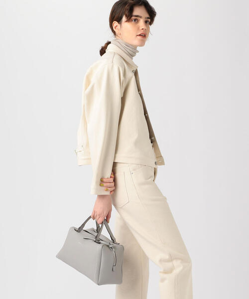 TOMORROWLAND (トゥモローランド)の「LORISTELLA DENIA ハンドバッグ(ハンドバッグ・レディース・ライトグレー/ブラック・FREE)」の3枚目の写真