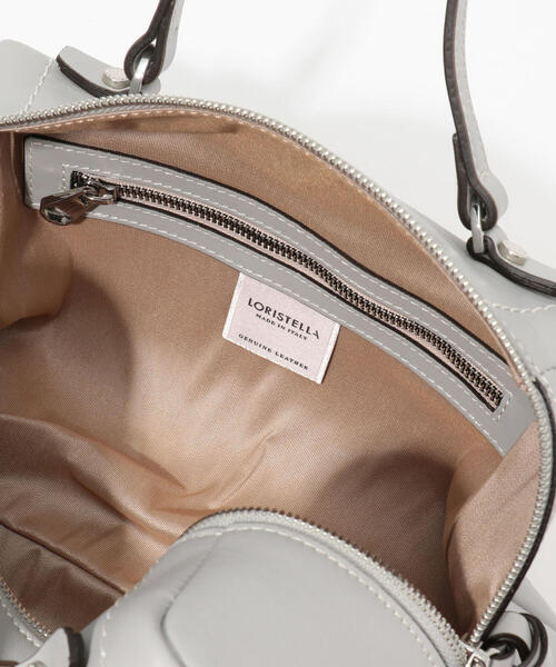 TOMORROWLAND (トゥモローランド)の「LORISTELLA DENIA ハンドバッグ(ハンドバッグ・レディース・ライトグレー/ブラック・FREE)」の12枚目の写真