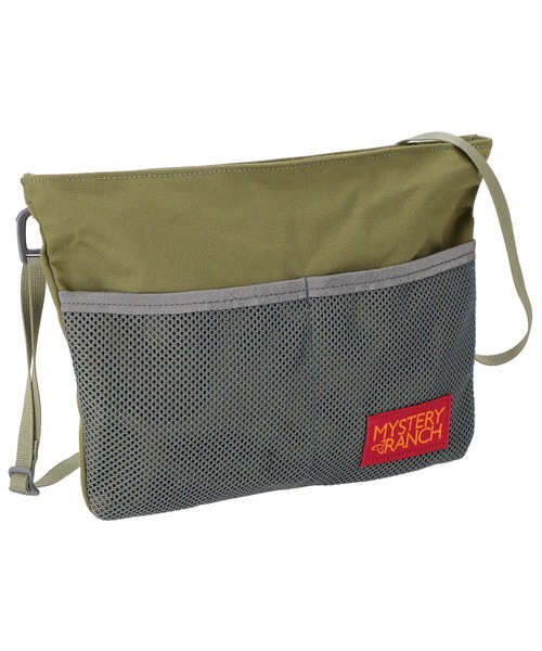 MYSTERY RANCH（ミステリーランチ）の「MYSTERY RANCH STREET MARKET ミステリーランチ ストリート マーケット ミニショルダーバッグ（ショルダーバッグ・メンズ・インディゴブルー/モスグリーン/ブラック/グリーン系カモフラージュ/ベージュ/レッド/トップグレー・FREE）」の4枚目の写真
