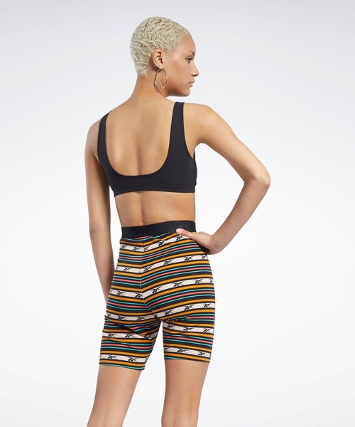 Reebok（リーボック）の「クラシックス ロゴ スポーツブラ / Classics Logo Bra（スポーツブラ・レディース・ブラック/オフホワイト/ブルー・SMALL/MEDIUM/LARGE/X-LARGE/XX-LARGE/X-SMALL）」の7枚目の写真