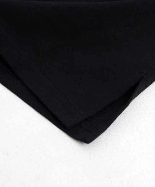 FILA（フィラ）の「【FILA/フィラ】WEB限定 別注 ワンポイント 筆記体刺繍 ビックシルエット ドロップショルダー モックネック ロンT 長袖Tシャツ（Tシャツ/カットソー・メンズ・ホワイト/チャコールグレー/ブラック/ミント・LL/M/L）」の11枚目の写真