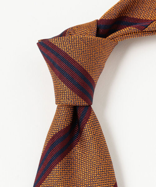 Seaward & Stearn × BEAMS F別注 ストライプ ネクタイ Seaward＆stearn（シーワードスターン）の「Seaward & Stearn