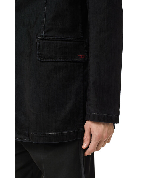 DIESEL(ディーゼル)の「DIESEL SS22 メンズ テーラード ジャケット デニム セットアップ(デニムジャケット・メンズ・ライトグレー/ブラック/カーキ・LARGE/MEDIUM/X-LARGE/SMALL)」の20枚目の写真