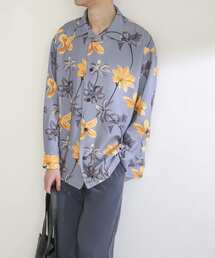 SENSE OF PLACE by URBAN RESEARCH | ボタニカルオープンカラールーズシャツ(シャツ/ブラウス)