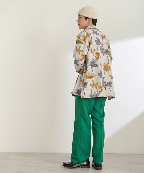 SENSE OF PLACE by URBAN RESEARCH(センスオブプレイスバイアーバンリサーチ)の「ボタニカルオープンカラールーズシャツ(シャツ/ブラウス・メンズ・ライトベージュ/ライトブルー/チャコールグレー・MEDIUM/LARGE)」の18枚目の写真