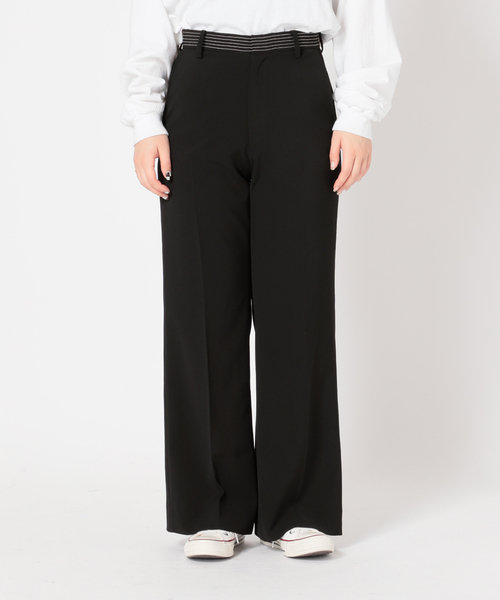 JOINT WORKS（ジョイントワークス）の「J-ダブルクロスステッチパンツ（デニムパンツ・レディース・ブラック/キナリ・SMALL/MEDIUM）」の16枚目の写真