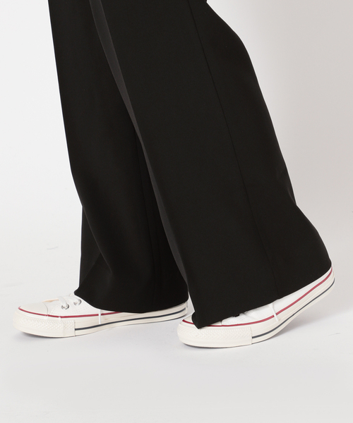JOINT WORKS（ジョイントワークス）の「J-ダブルクロスステッチパンツ（デニムパンツ・レディース・ブラック/キナリ・SMALL/MEDIUM）」の9枚目の写真