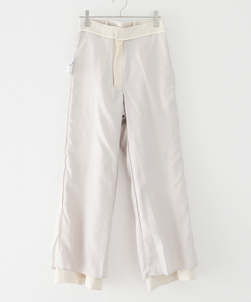 JOINT WORKS（ジョイントワークス）の「J-ダブルクロスステッチパンツ（デニムパンツ・レディース・ブラック/キナリ・SMALL/MEDIUM）」の6枚目の写真