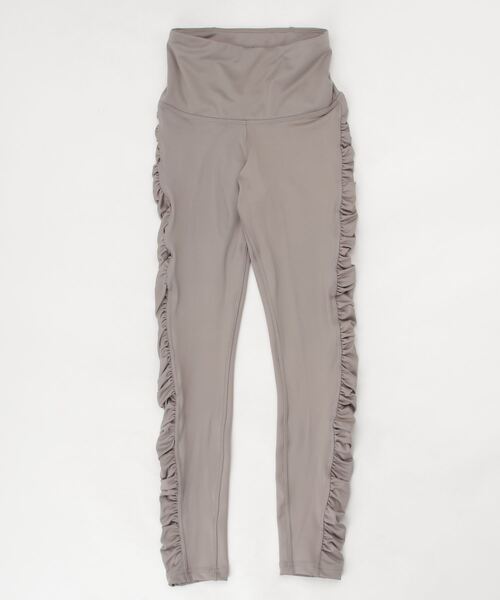 Reebok（リーボック）の「ボールド ハイウエスト ルーシュ タイツ / Bold High-Waisted Ruched Tights（レギンス/スパッツ・レディース・ライトグレー/ブラック・SMALL/MEDIUM/LARGE/X-LARGE/X-SMALL）」の12枚目の写真