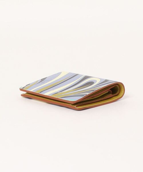 EMILIO PUCCI(エミリオプッチ)の「SMALL LEATHER GOODS - SMALL LEATHER GOODS - WALLET(財布・レディース・ブルー/ピンク・ONE SIZE)」の4枚目の写真