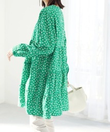 Green　Parks | 花柄ティアードチュニック(Tシャツ/カットソー)