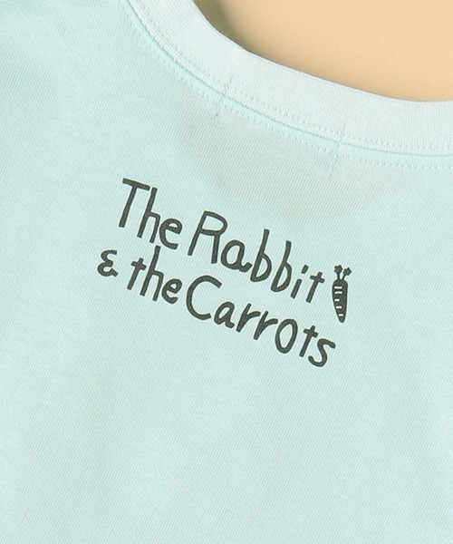 kladskap（クレードスコープ）の「リボンウサギ長袖Tシャツ（Tシャツ/カットソー・キッズ・サックスブルー/オフホワイト・90cm/100cm/120cm/110cm/80ｃｍ）」の10枚目の写真