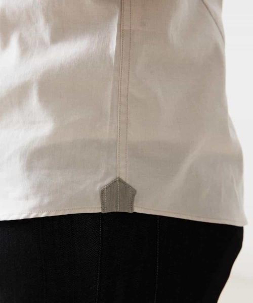 MICHEL KLEIN HOMME   （ミッシェルクランオム）の「スタンドカラ―シャツ（シャツ/ブラウス・メンズ・ブラック/ベージュ・MEDIUM/LARGE/X-LARGE）」の14枚目の写真
