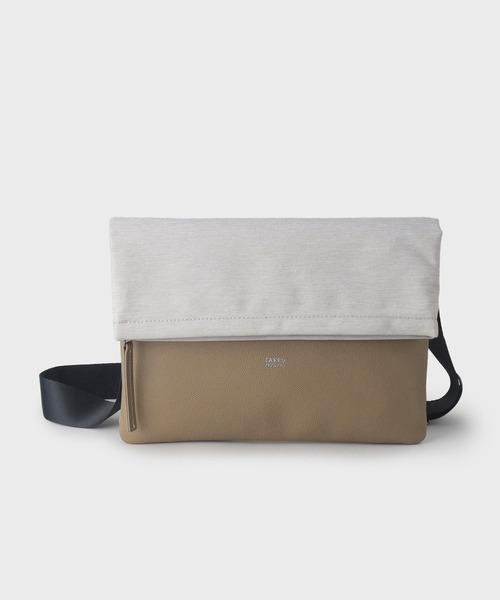 TAKEO KIKUCHI（タケオキクチ）の「【2WAY】ショルダー クラッチバッグ（クラッチバッグ・メンズ・チャコールグレー/ブラック/ネイビー/ライトベージュ/ブラウン系その他・00）」の4枚目の写真