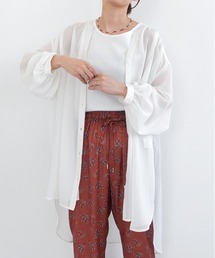 LEPSIM | シアーチュニックブラウス 268237(シャツ/ブラウス)