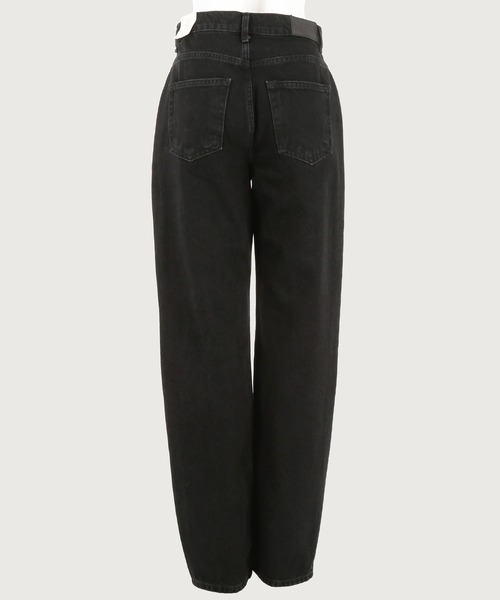 gina tricot(ジーナトリコ)の「90s high waist jeans destroy(デニムパンツ・レディース・ブラック・38/36/34/32)」の10枚目の写真