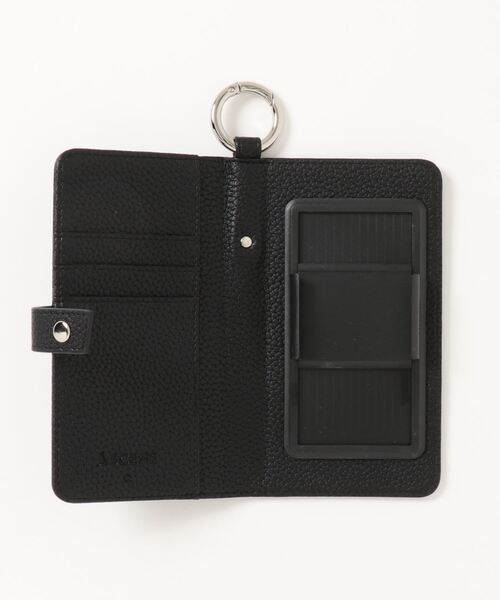 ROSE BUD（ローズバッド）の「(ASCENE)フリップポケットiPhoneケース（スマホケース/カバー・レディース・ネイビー/ピンク・FREE）」の4枚目の写真