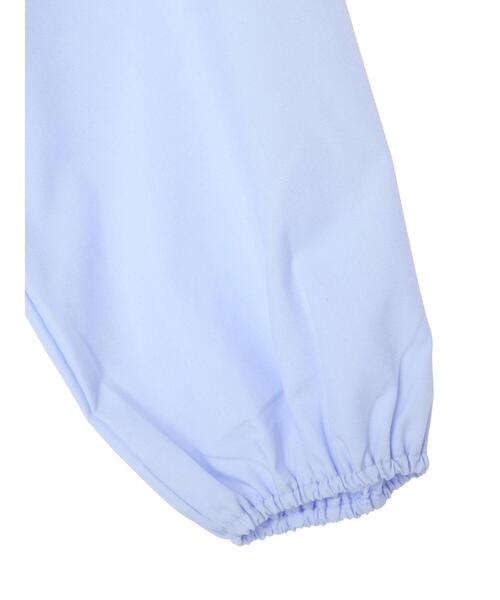 Green　Parks（グリーンパークス）の「スタンドカラー紐付チュニック（Tシャツ/カットソー・レディース・ホワイト/サックスブルー・FREE）」の19枚目の写真