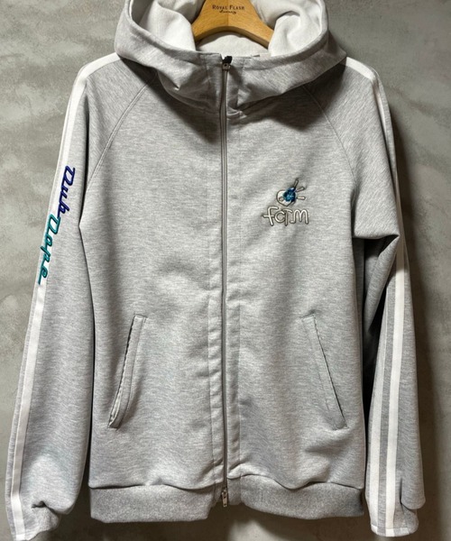 FranCisT_MOR.K.S.（フランシストモークス）の「FranCisT_MOR.K.S./フランシストモークス/DubDope 3D Emb. HOODIE JACKET/ライン刺繍フーディー（パーカー・メンズ・ブラック/グレー・2/4/3）」の10枚目の写真