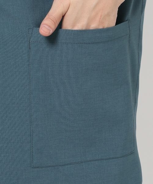 LOWRYS FARM（ローリーズファーム）の「ノーカラーベスト　277087（その他アウター・メンズ・サックスブルー/ブルー/ブラック・MEDIUM/LARGE）」の15枚目の写真