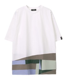 ZUCCa（ズッカ）の「カラーパッチワークＴ（Tシャツ/カットソー）」