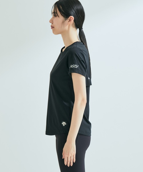 DESCENTE（デサント）の「【NERGY×DESCENTE】AERO STREAM Tシャツ（Tシャツ/カットソー・レディース・イエロー/ライトグレー/ブラック・M/L）」の12枚目の写真