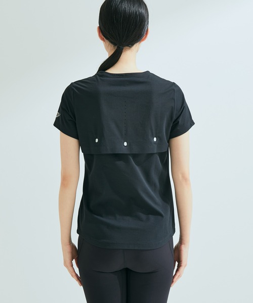 DESCENTE（デサント）の「【NERGY×DESCENTE】AERO STREAM Tシャツ（Tシャツ/カットソー・レディース・イエロー/ライトグレー/ブラック・M/L）」の13枚目の写真