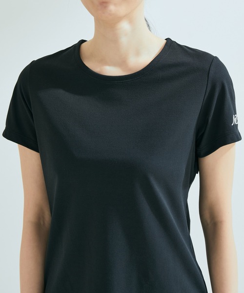 DESCENTE（デサント）の「【NERGY×DESCENTE】AERO STREAM Tシャツ（Tシャツ/カットソー・レディース・イエロー/ライトグレー/ブラック・M/L）」の15枚目の写真